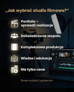 Jak wybrac studio filmowe